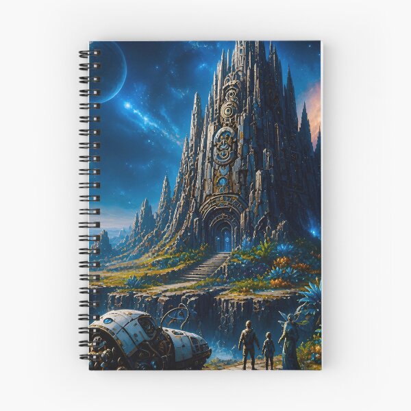 Item preview, Alien Temple on a Distant World designed and sold by TinCatOutPost.