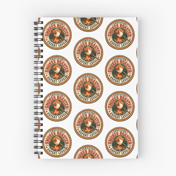 Item preview, Certified Smores Roaster Badge Funny Camping Patch S'mores Marshmallow designed and sold by ZIGLWORKS.