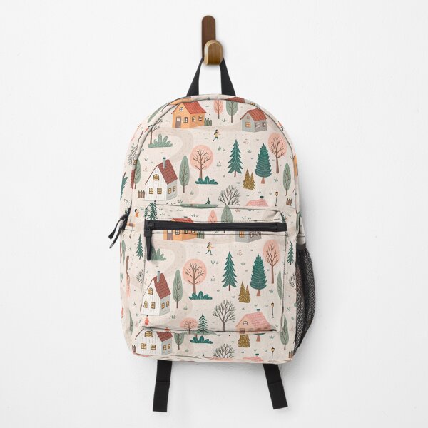 Item preview, Whimsical Woodland Village Pattern designed and sold by Soul Path Studio.
