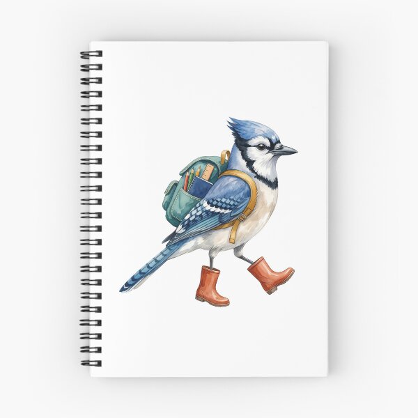 Item preview, Blue Jay Orange Boots designed and sold by Tiffany Roy.