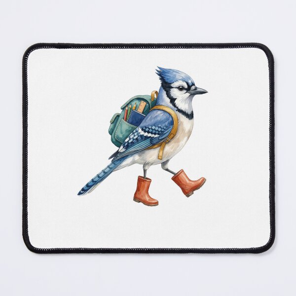 Item preview, Blue Jay Orange Boots designed and sold by Tiffany Roy.