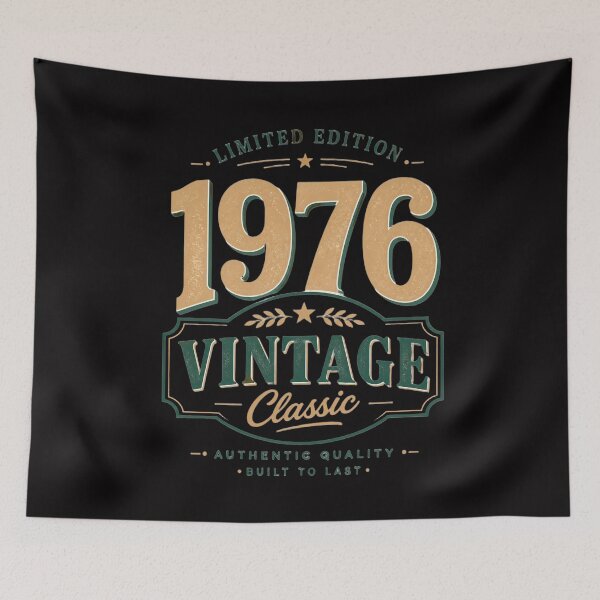 Item preview, 1976 Vintage Classic Limited Edition Birthday Gift Born in 1976 designed and sold by FernaRoje.