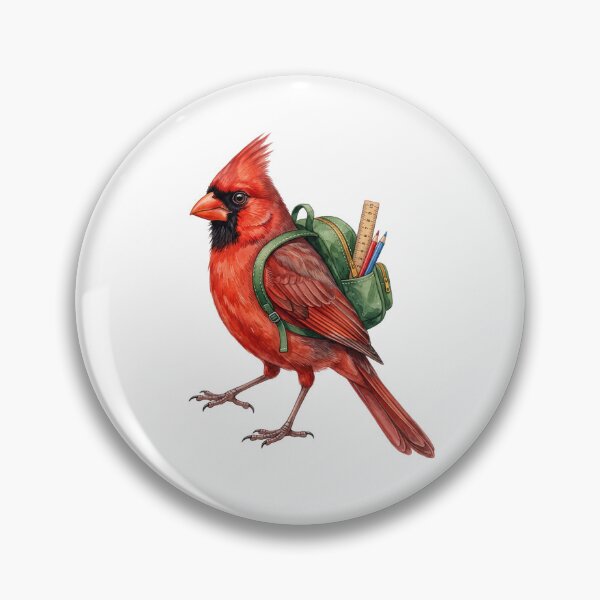 Item preview, Sweet Cardinal School Backpack designed and sold by Tiffany Roy.