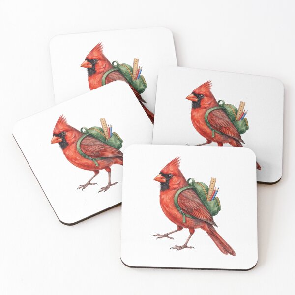 Item preview, Sweet Cardinal School Backpack designed and sold by Roy & Tiffany.