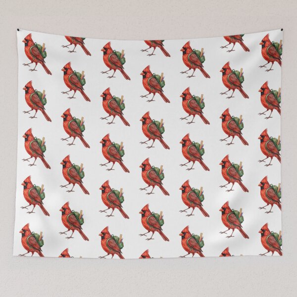 Item preview, Sweet Cardinal School Backpack designed and sold by Roy & Tiffany.
