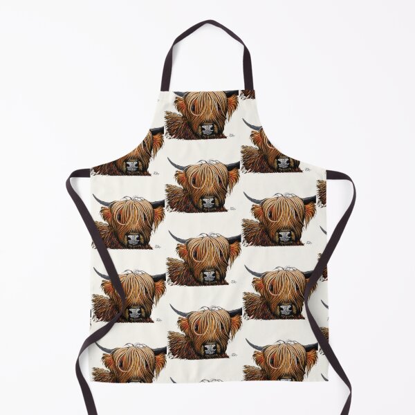 Item preview, Scottish Highland Cow PRiNT 'HAMISH' by Shirley MacArthur designed and sold by Shirley MacArthur Art.
