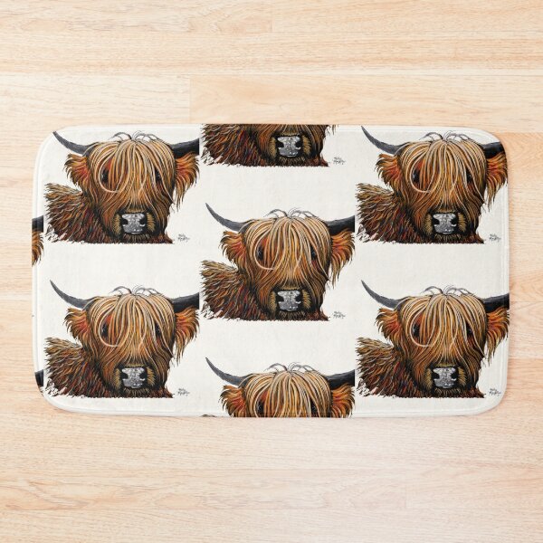 Item preview, Scottish Highland Cow PRiNT 'HAMISH' by Shirley MacArthur designed and sold by Shirley MacArthur Art.