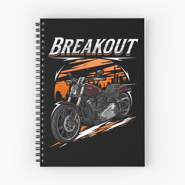 Item preview, Motorcycle Breakout 2018 Twisted Cherry for Motorcycle Riders designed and sold by MotoApparelHub.