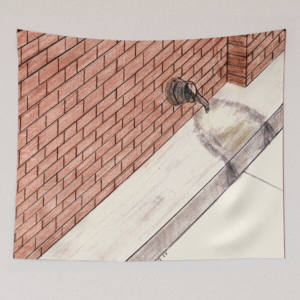 Item preview, Down the Sidewalk designed and sold by Haxson37art.