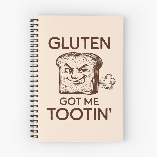 Item preview, Gluten Got Me Tootin’ Funny Bread Playful Gluten Intolerant Humor designed and sold by KLArtzStore.