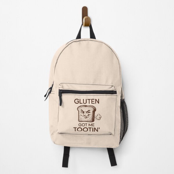 Item preview, Gluten Got Me Tootin’ Funny Bread Playful Gluten Intolerant Humor designed and sold by KLArtzStore.