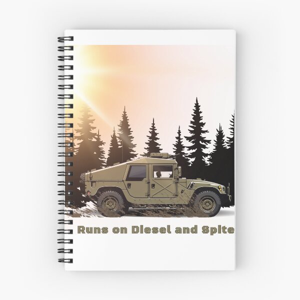 Item preview, Runs on Diesel and Spite – Off Road Attitude Tee | Off-Road Vehicle Graphic Design designed and sold by SIGNAL & BLOOM.