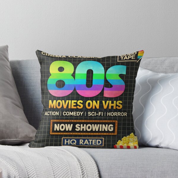 Item preview, Awesome 80s Movies On VHS Retro Cinema Poster designed and sold by Cine8.