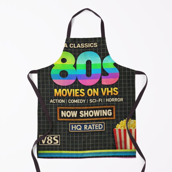 Item preview, Awesome 80s Movies On VHS Retro Cinema Poster designed and sold by Cine8.