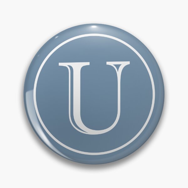Item preview, Initial Letter U Classic Circle designed and sold by Jeallan Designs.