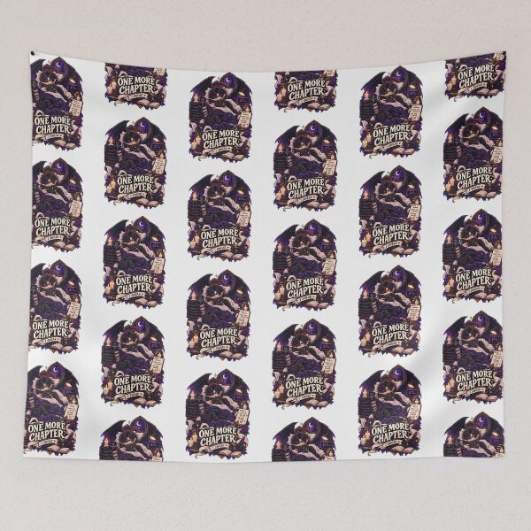 Item preview, One More Chapter I Swear – Funny Dark Romantasy Book Lover Chibi designed and sold by JPCuteDesign.