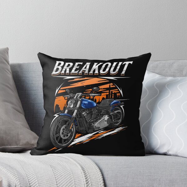 Item preview, Motorcycle Breakout 2019 Blue Max for Motorcycle Riders designed and sold by MotoApparelHub.