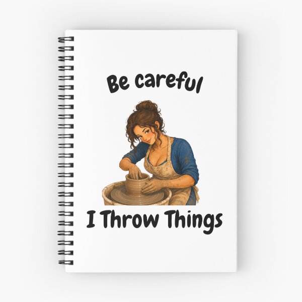 Item preview, Be Careful I throw Things designed and sold by SamanthaLPottery.