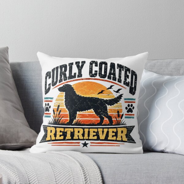 Artikelvorschau, Curly Coated Retriever Hundeliebhaber Haustierbesitzer entworfen und verkauft von SkeletonsDanger.