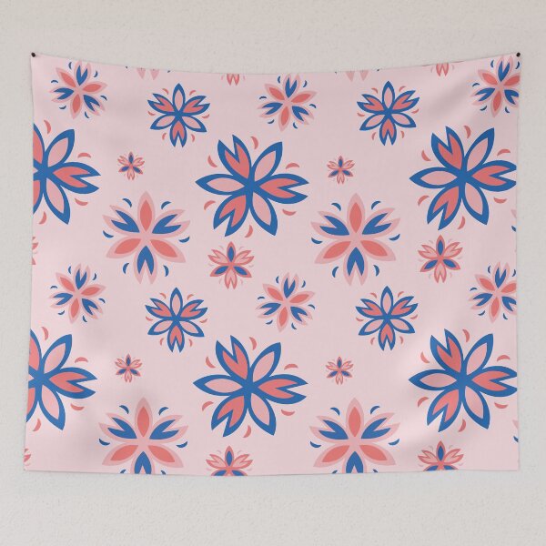 Item preview, Seamless Floral Pattern on Soft Pink Background designed and sold by prapapon.