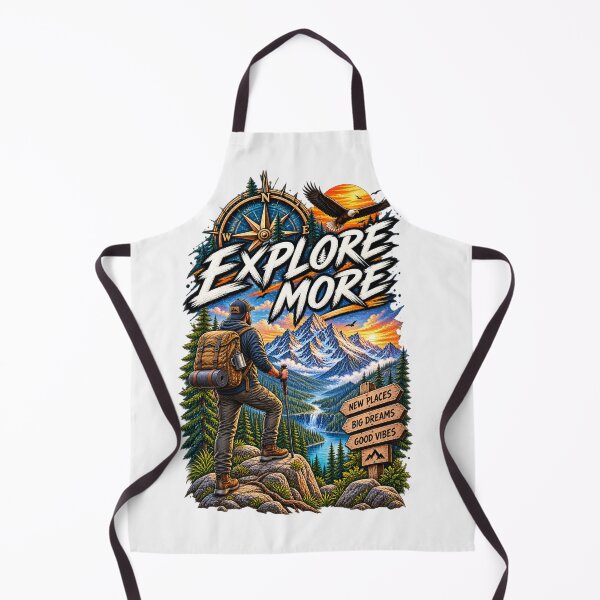 Item preview, Explore More Mountain Adventure Hiking designed and sold by Print Print On.