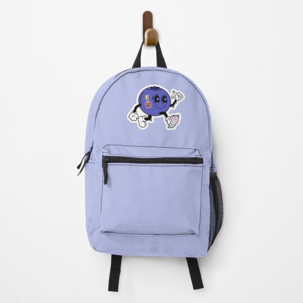 Item preview, bisexual lgbt pride blueberry cartoon colorful fruit designed and sold by Kyna Arts.