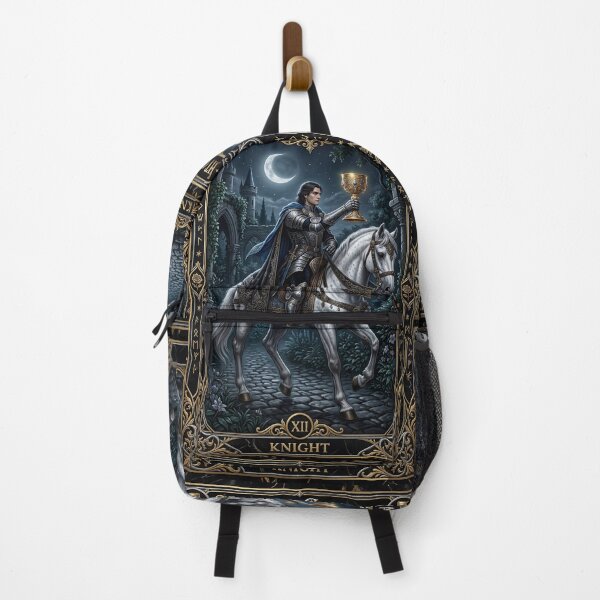 Item preview, Knight of Chalices- tarot card designed and sold by Studio77-Gothic.