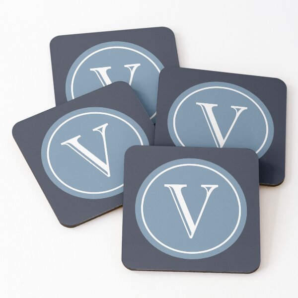 Item preview, Initial Letter V Classic Circle designed and sold by Jeallan Designs.
