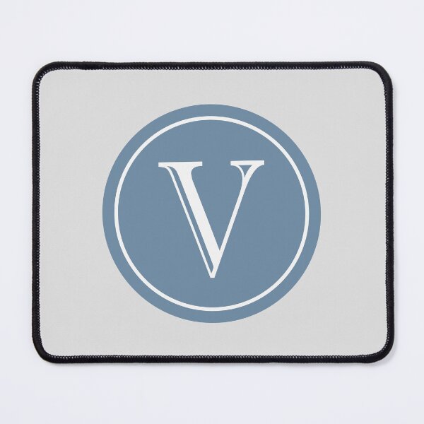Item preview, Initial Letter V Classic Circle designed and sold by Jeallan Designs.