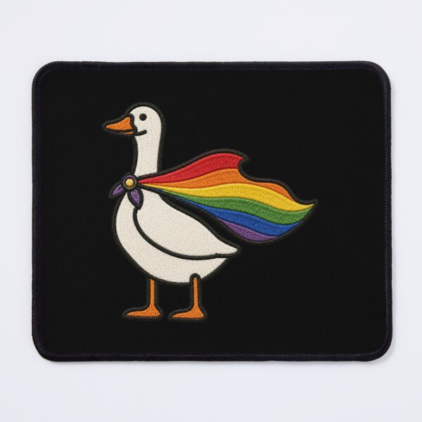 Item preview, Rainbow Goose, LGBTQ, Pride, Gay, Transgender, Human Rights designed and sold by Quiajia.