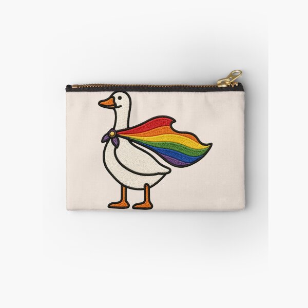 Item preview, Rainbow Goose, LGBTQ, Pride, Gay, Transgender, Human Rights designed and sold by Quiajia.