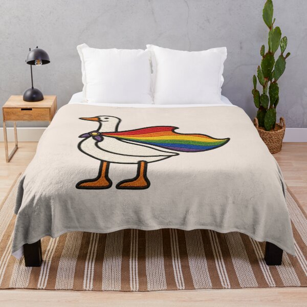 Item preview, Rainbow Goose, LGBTQ, Pride, Gay, Transgender, Human Rights designed and sold by Quiajia.