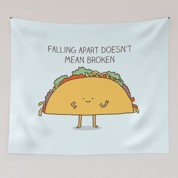 Item preview, Falling apart doesn't mean broken designed and sold by Milkyprint.