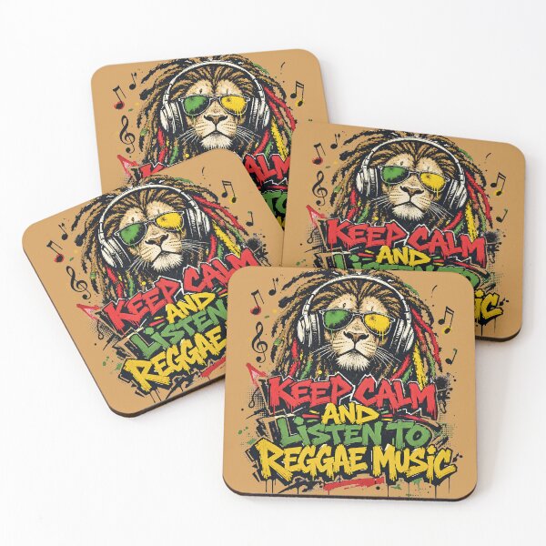 Item preview, Keep Calm And Listen To Reggae Music designed and sold by SavvyEarth.