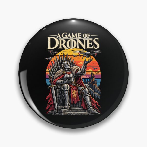 Item preview, A Game Of Drones Funny Knight Pilot Parody designed and sold by Lombardino.