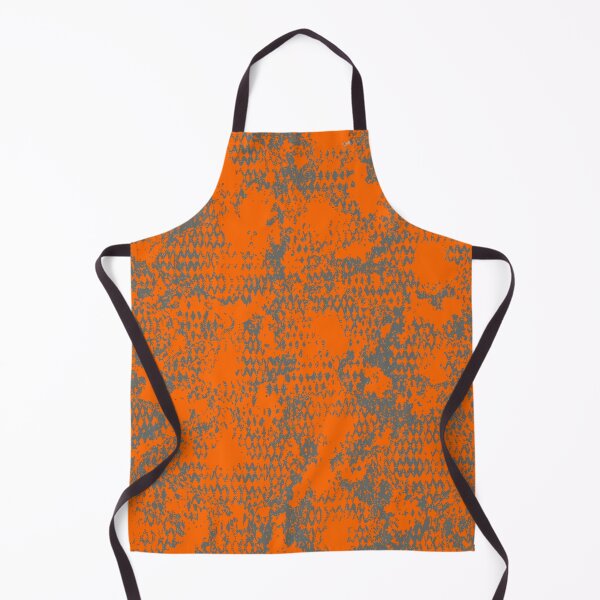 Item preview, Modern Distressed Python Print Pattern | Orange & Gray designed and sold by Frohyou.