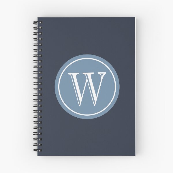 Item preview, Initial Letter W Classic Circle designed and sold by Jeallan Designs.