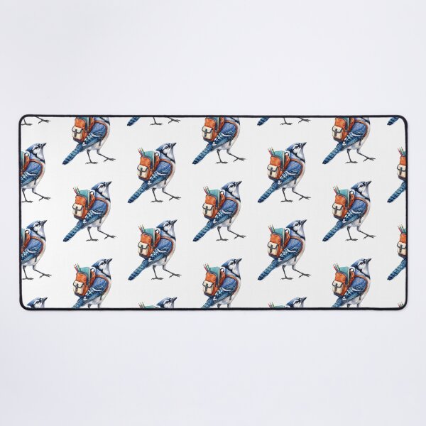 Item preview, Blue Jay School Backpack designed and sold by Roy & Tiffany.