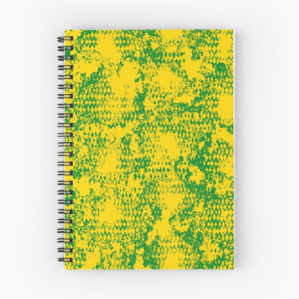 Item preview, Modern Distressed Python Print Pattern | Yellow & Green designed and sold by Frohyou.