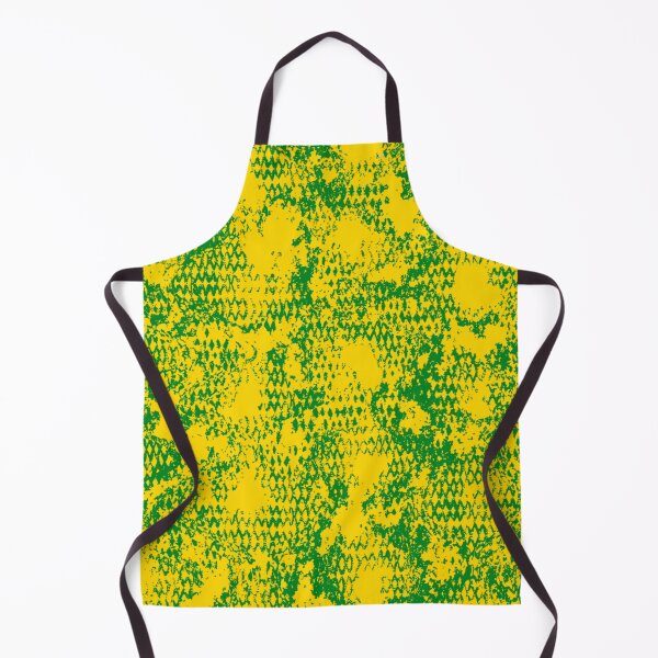 Item preview, Modern Distressed Python Print Pattern | Yellow & Green designed and sold by Frohyou.