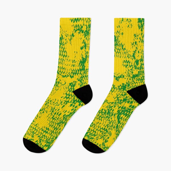 Item preview, Modern Distressed Python Print Pattern | Yellow & Green designed and sold by Frohyou.