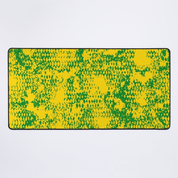 Item preview, Modern Distressed Python Print Pattern | Yellow & Green designed and sold by Frohyou.