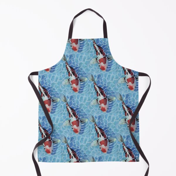 Item preview, A Current of Its Own, Red and Black Koi Watercolour designed and sold by ArithraStudio.