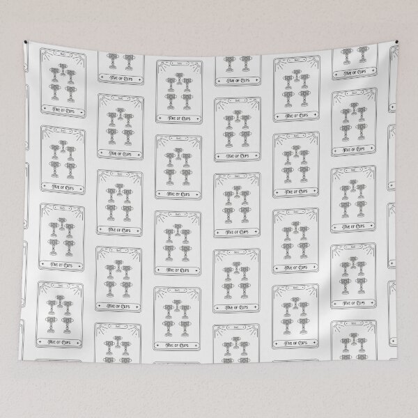 Item preview, Five of Cups designed and sold by RiverLeigh.