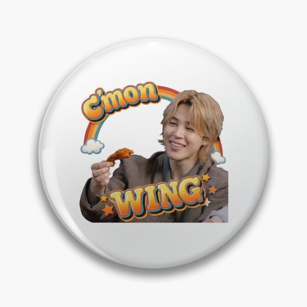 Item preview, Kpop Idol Chicken Fan Art Korean Pop Cute Rainbow Design designed and sold by Andrew James Oddly Drawn.