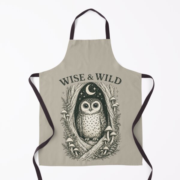Item preview, Wise And Wild Owl Tree Hollow Nature Art designed and sold by Hearth & Hollow.