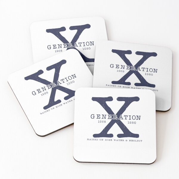 Item preview, GENERATION X 1965 - 1980 RAISED ON HOSE WATER AND NEGLECT designed and sold by Fahmirazis94Art.