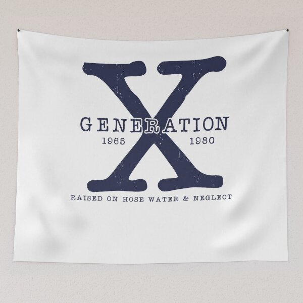 Item preview, GENERATION X 1965 - 1980 RAISED ON HOSE WATER AND NEGLECT designed and sold by Fahmirazis94Art.