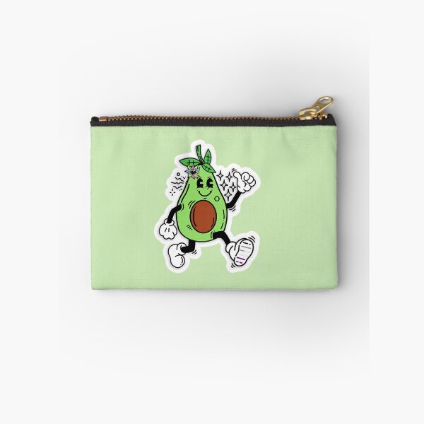 Item preview, asexual lgbt pride avocado cartoon colorful fruit designed and sold by Kyna Arts.