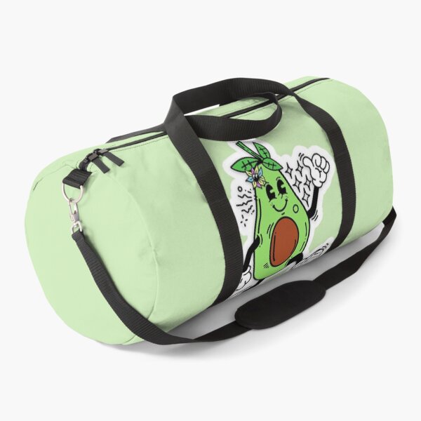 Item preview, asexual lgbt pride avocado cartoon colorful fruit designed and sold by Kyna Arts.